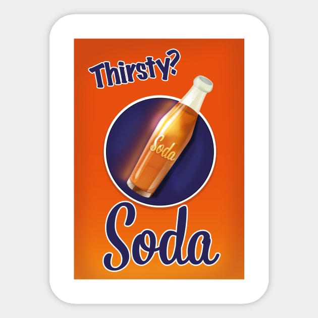 Soda commercial Sticker by nickemporium1